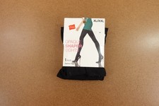 Hanes Womens Size XL/XXL Black Opaque Control Top Shaper Tights NWT