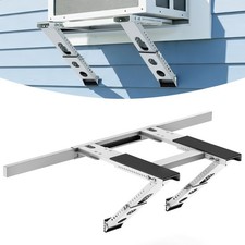 No Drill Window Ac Bracket Heavy Duty Adjustable Air Conditioner Support Bracket