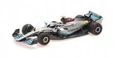 Minichamps 1/43 MERCEDES AMG W13 LEWIS HAMILTON 3RD BRITISH GP 2022 - 417221044