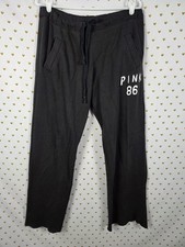 Victorias Secret PINK Vintage 86 Diaper Butt Boyfriend Sweatpants Sweats SMALL