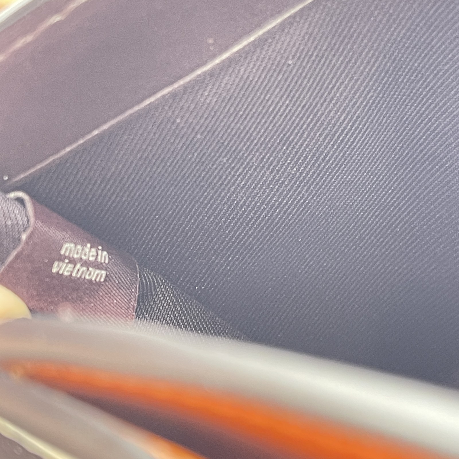 Coach Womens Hutton Colorblock Turn Lock Wallet Leather Black/Beige Pre-Owned thumbnail 14