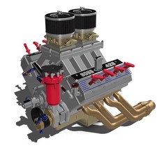 PRO STOCK SVO BBF ENGINE BOSS 429 and Transm
