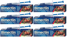 6 pack Paste Horse Dewormer Apple Flavor 6 DOSES - EXP 05/2027