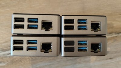 Raspberry 4 insg. 4 Stück, 8GB, Netzteil (Server, NAS, PROXMOX)