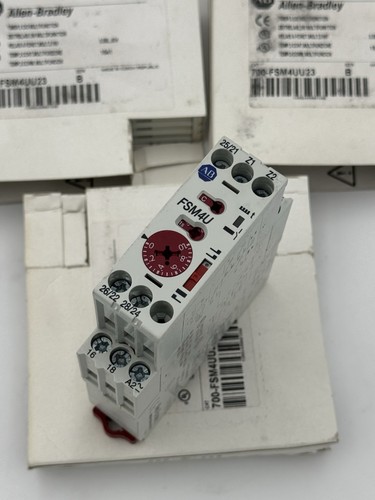 ALLEN BRADLEY 700-FSM4UU23 TIMER 2 C/O MULTIFUNZIONE 0.05S-60H - Foto 5 di 6