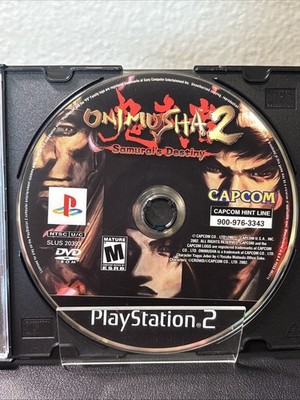 Onimusha 2: Samurai's Destiny (Sony PlayStation 2, 2002) Disc Only Tested Works