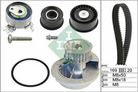 Neu - Schaeffler Ina 530007831 Wasserpumpe + Zahnriemensatz FüR Opel