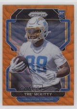 2021 Panini Prizm Rookie Orange Wave Prizm 5/60 Tre' McKitty #416 tj1