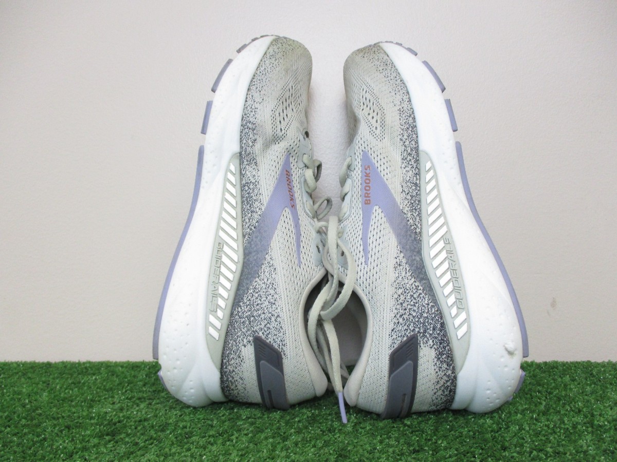 Brooks Ariel GTS 24 Shoes Womens 11 Mercury Ebony Sweet Lavender