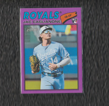 2026 Topps Heritage Jac Caglianone RC Light Purple Parallel