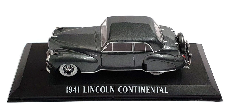Greenlight 1/43 Scale 86325 - 1941 Lincoln Continental - Met Grey — 第 4/4 张图片