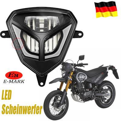 LED Scheinwerfer DRL für Kreidler/Rex Supermoto 125 DD  Kreidler SM 125i/Pro