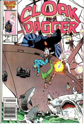 Cloak And Dagger #7 (July 1986, Marvel Comics) -bx1