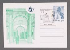 MayfairStamps Belgium 1985 Pope Visit Post Card aaw_32509