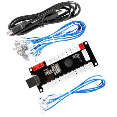 Zero Delay Arcade USB Encoder Pc to Joystick for Mame Jamma & Other Pc Fighting