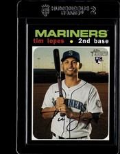 2020 Topps Heritage #606 Tim Lopes RC