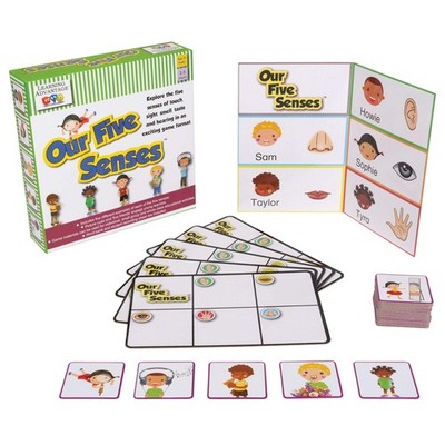 Learning Advantage Our 5 Senses Game Learning Game For Kids Ages 3 Teach The 5