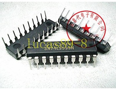 3x sn74ls593n 8-bit Binary Counter with input registers, Texas Instruments- show