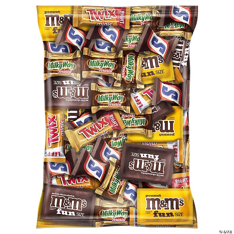 Halloween MARS Variety Pack Fun Size Bulk Chocolate Candy (2 Pounds)