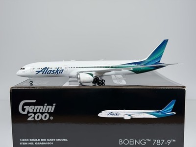 Gemini Jets Alaska Airlines Boeing 787-9 1:200 Scale | eBay