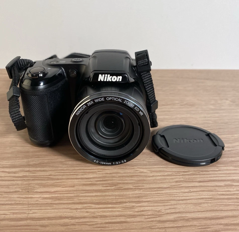 Nikon Coolpix L330 20.2MP Digital Bridge Camera 26x Optical Zoom Black - Tested — 第 2/4 张图片