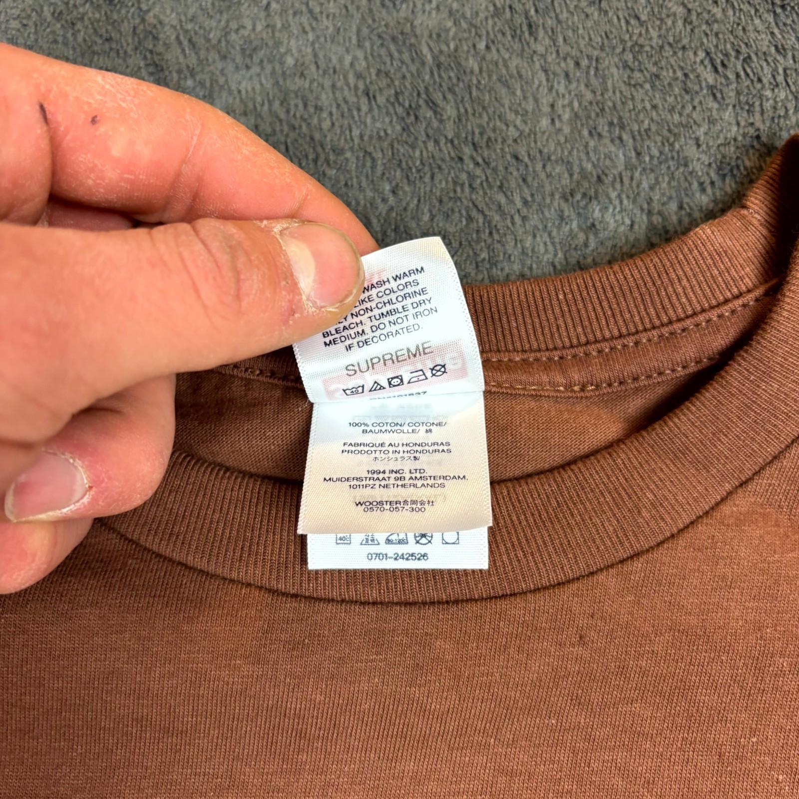 Supreme Tyler The Creator Photo Tee 2XL Brown Graphic T-Shirt Cotton Mens New thumbnail 4