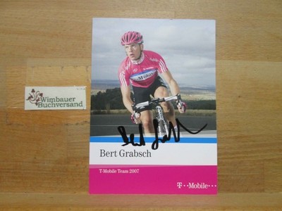 Original Autogramm Bert Grabsch Radsport T Mobile /// Autogramm Autograph signie