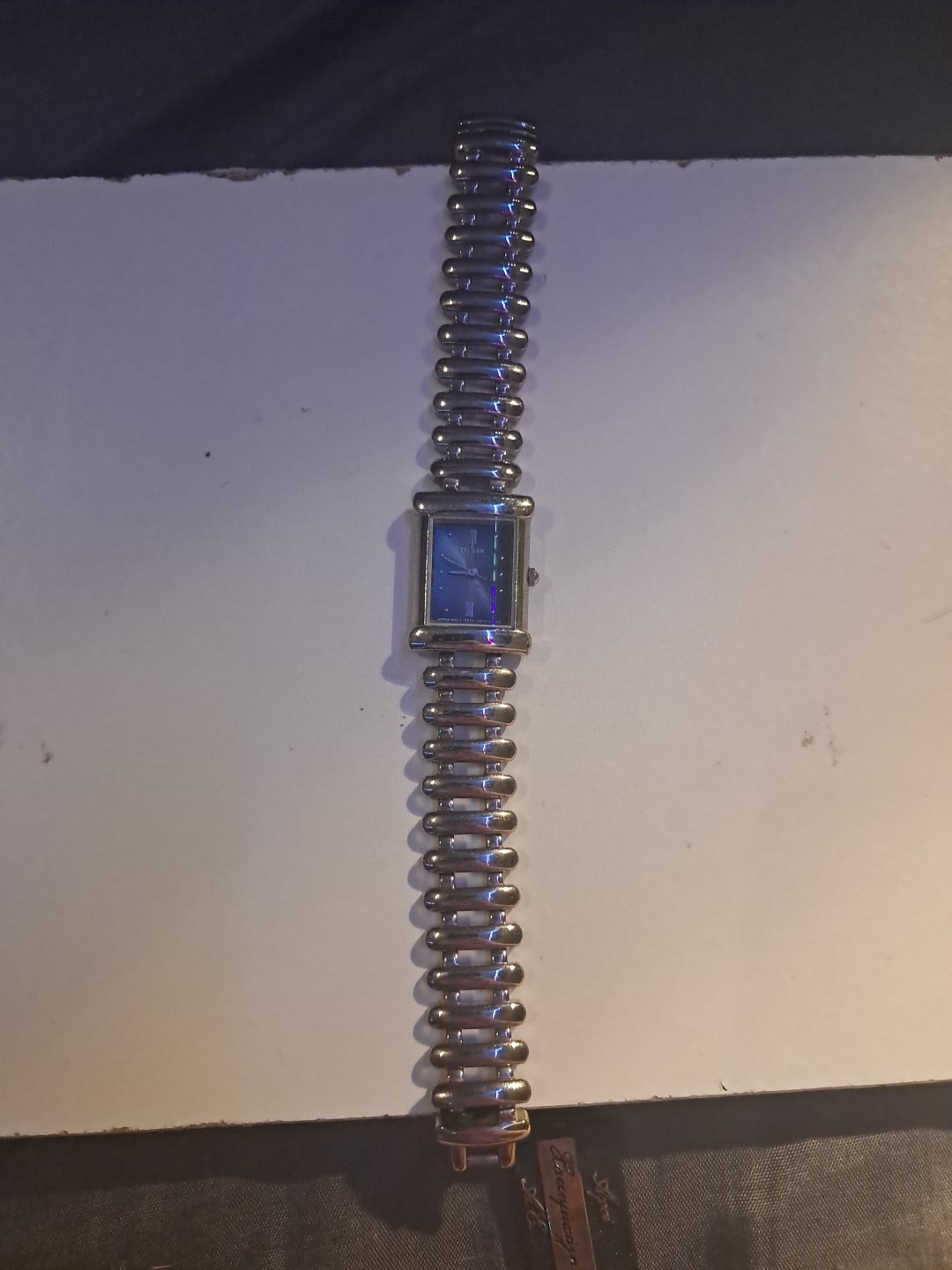 Citizen Quartz Stainless Steel Watch with Date Display