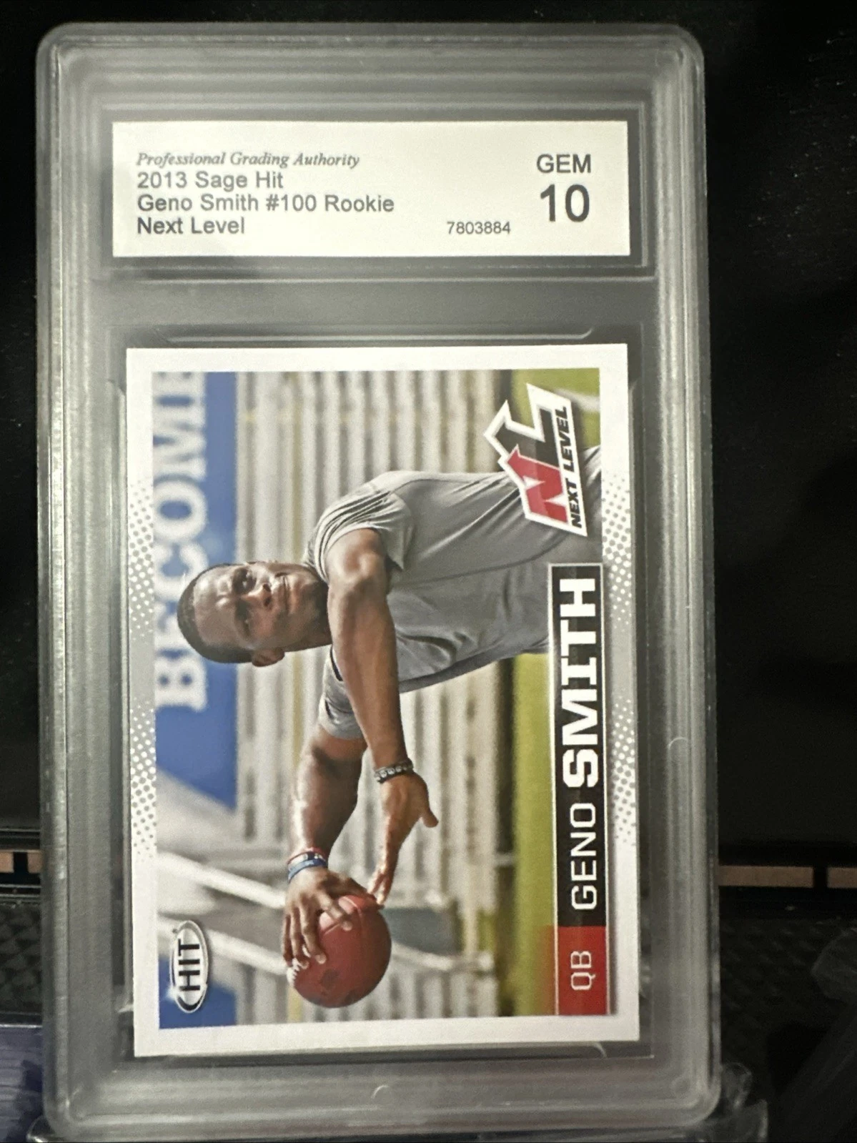 Geno Smith SA-GE Hit #100 Base