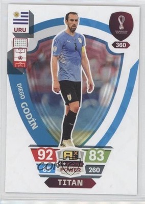 2022 Panini Adrenalyn XL FIFA World Cup Qatar Titan Diego Godin Godín #360 0jf5