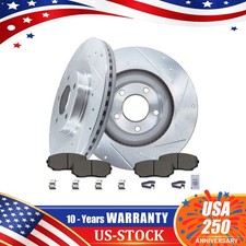 12.60 Front Drilled Brake Rotors Ceramic Brake Pads For Ford Edge Lincoln Mkx 12.60 Front Drilled Brake Rotors Ceramic Brake Pads For Ford Edge Lincoln Mkx