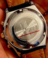 Breitling Chronomat Mens Watch SS 18k 40.5mm Automatic White Ref. 81950/B13047 15