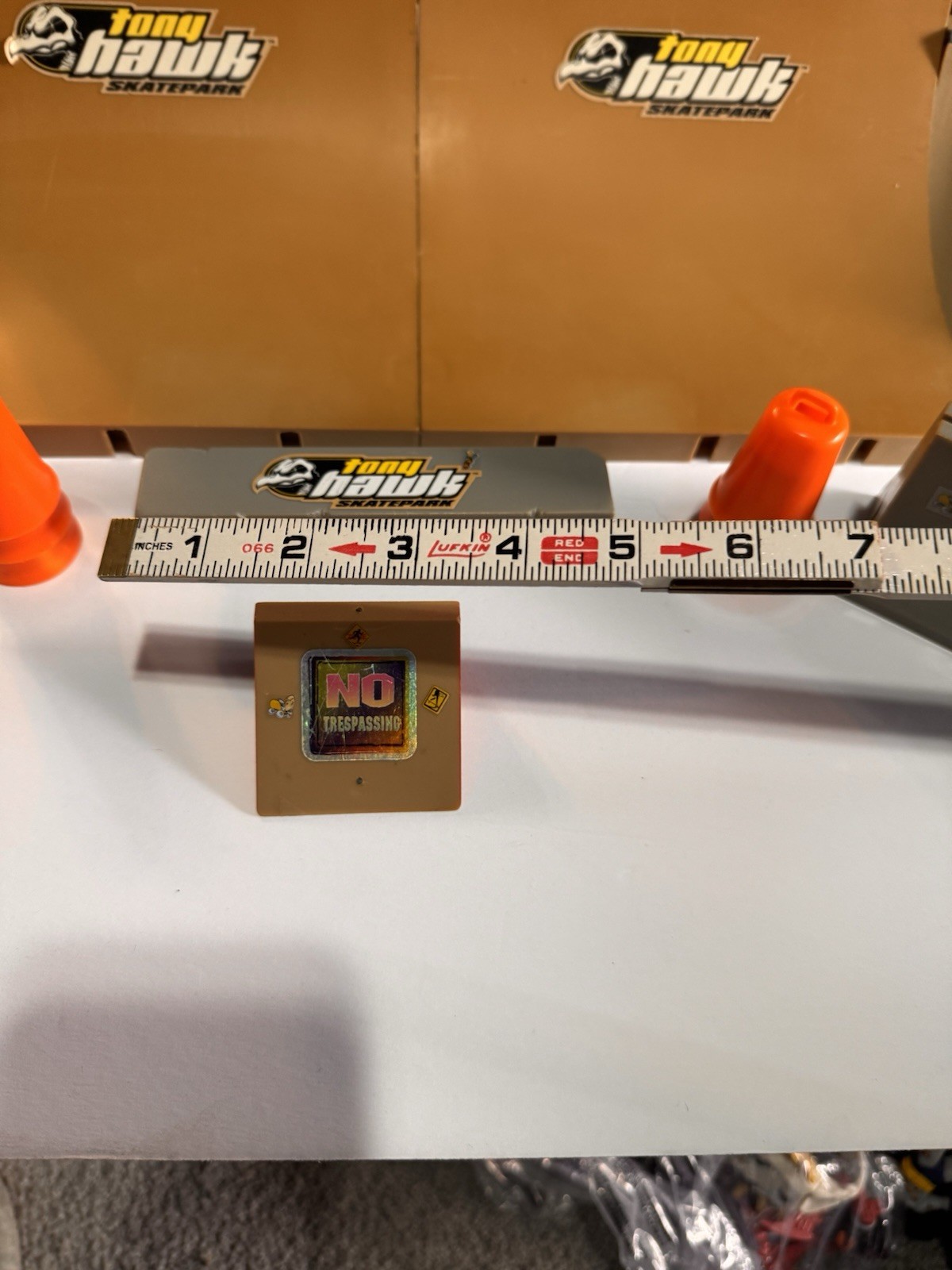 Tech Deck Tony Hawk Half Pipe lot 9 PIECES!  *Vintage 1998 