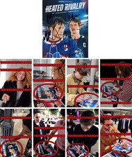 Ksenia Kharlamova, Robbie GK Nelisse +4 signed "HEATED RIVALRY" 8x10 Photo a COA