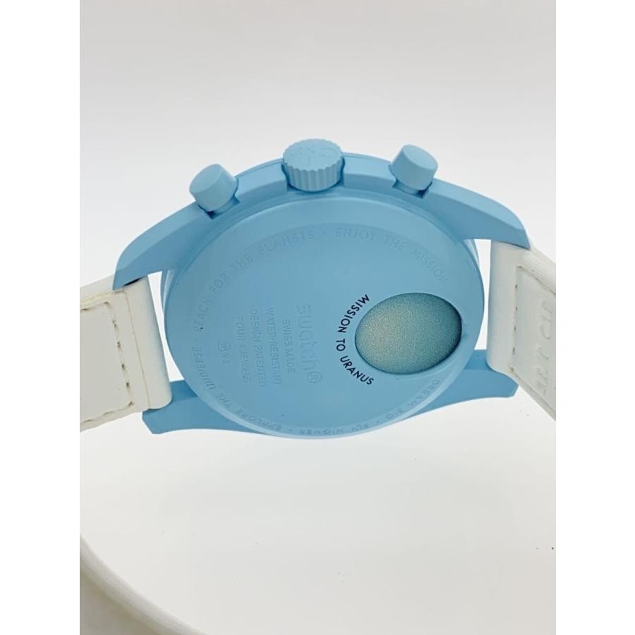 SWATCH◆Quartz watch/analog/WHT/WHT image 3