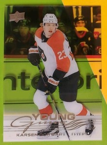 KARSEN DORWART CLEAR CUT YOUNG GUNS 2025-26 UPPER DECK S 1 ROOKIE #210 FLYERS RC