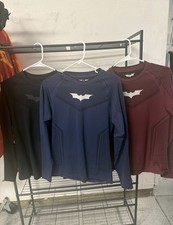 YoungLA Batman Compression BLUE LONGSLEEVE Men&rsquo;s Large