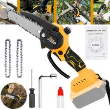 Cordless Chainsaw for DeWALT 20V Max Battery 6-Inch Hand-held Mini Pruning Saw