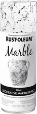Rust-Oleum Specialty Marble Spray Paint Black 372484 Stone Effect Finish, 10.25