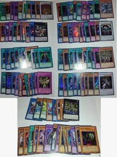 Yugioh Lot 100 Holofoil Rare Common Secret Super Ultra Gold NM/LP