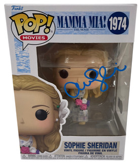 Amanda Seyfried Signed Sophie Sheridan Funko Mama Mia Autograph Beckett