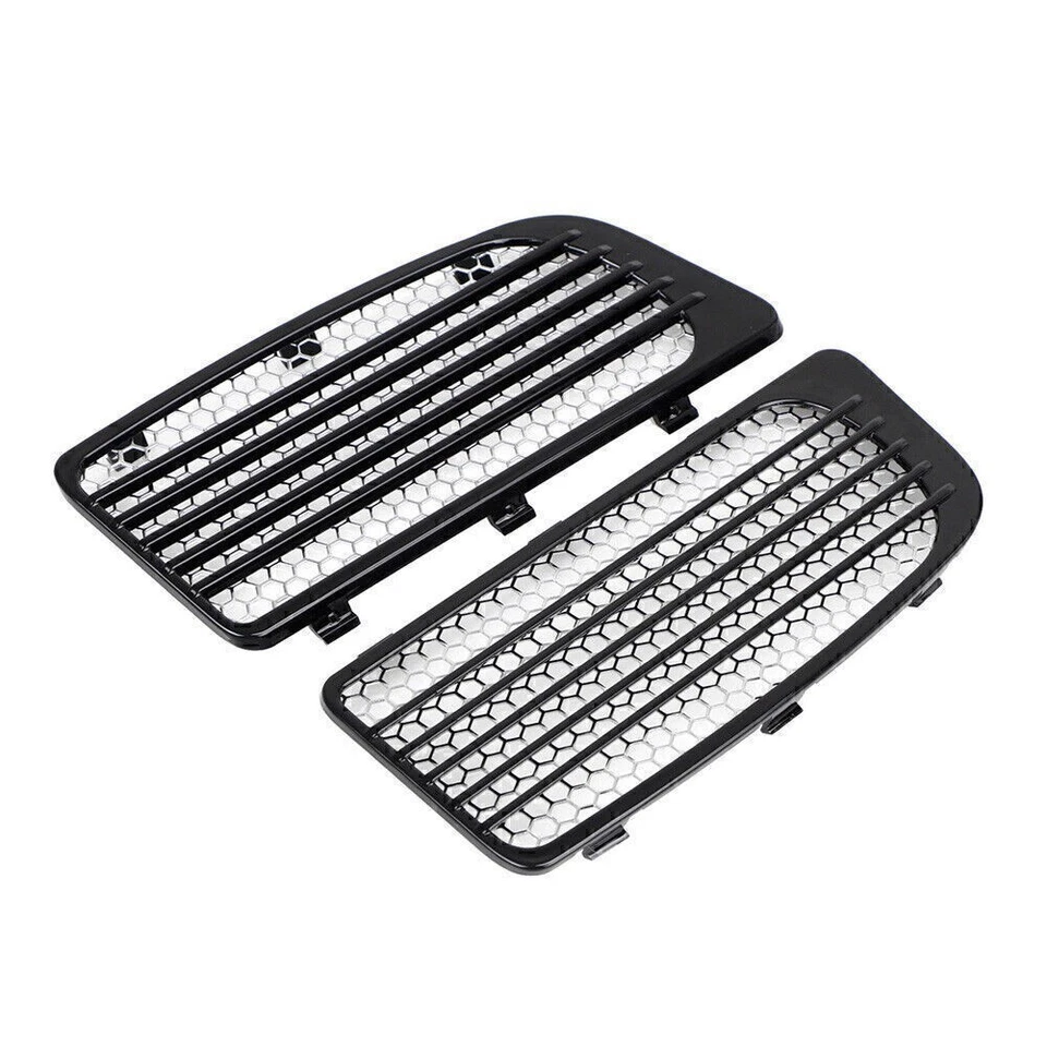 Parrillas y pantallas de radiador negras FLHTKL para Harley Electra Glide Low Ultra Limited Foto 4 de 4