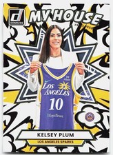 2025 Donruss WNBA #17 Kelsey Plum My House Press Proof Los Angeles Sparks
