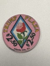 Trump Plaza $2.50 Casino Chip Atlantic City
