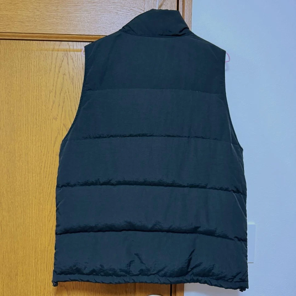 A BATHING APE PIRATE DOWN Vest L Black Lightweight Used - Image 2 of 4