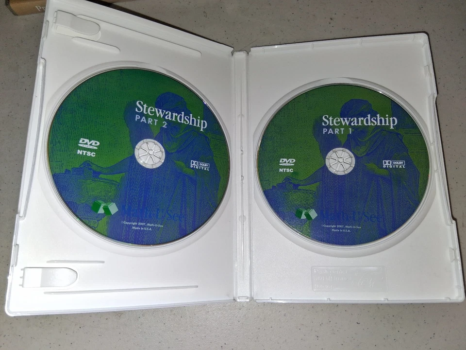 Math-U-See STEWARDSHIP DVD Complete 2 Disk Set by Steve P. Demme - Image 3 of 3