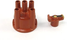 Pertronix D604604 Electronic Ignition Cast Distributor Cap and Rotor Kit, 4 Cyl