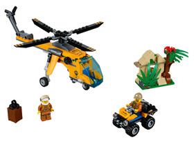 LEGO&reg; City Jungle Cargo Helicopter/ Car 2 -in-1 60158 Incomplete Set Spider Gear