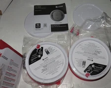 TWO (2) Kidde Smoke Fire Alarms 2 pk Model 20SD10 DETECT Missing 1 set Hardware