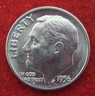 1956 D Roosevelt Silver Dime - Uncirculated - Actual Coin I360 Denver Roosevelt
